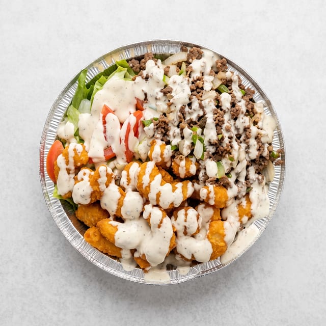 Popcorn Chicken Salad.